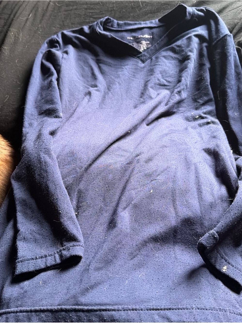 Thermajohn XS Thermal Shirt Navy Blue Long Sleeve